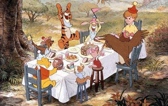 Winnie the Pooh picnic